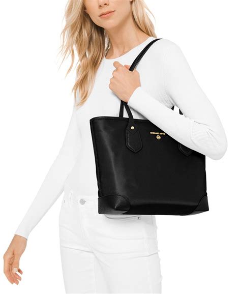 nylon tote michael kors|michael kors eva small tote.